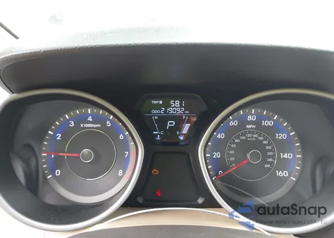 2012 Hyundai Elantra Gls (Ulsan Plant) from USA, damaged, VIN KMHDH4AE5CU462834